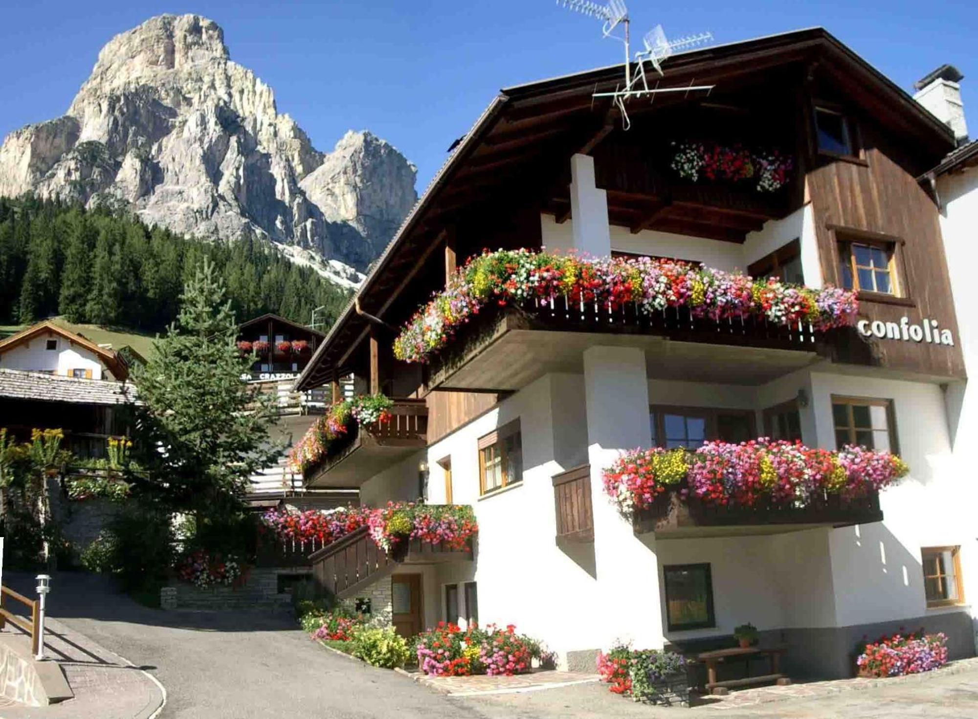 Hotel Ciasa Confolia Corvara Exteriér fotografie